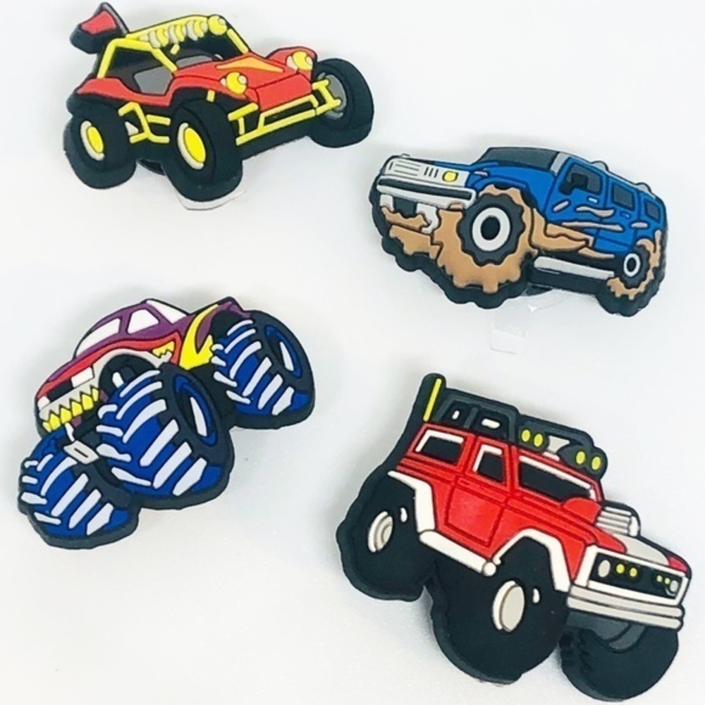 Monster Truck Shoe Charms For Crocs [PRICE FIRM]
